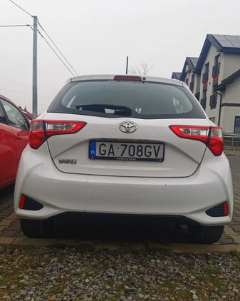 Toyota Yaris cena 38900 przebieg: 152000, rok produkcji 2018 z Chrzanów małe 154